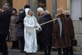 Three kings parades in Kaunas, Lithuania Royalty Free Stock Photo